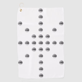 Ihr Logo oder jedes hochgeladene Bild | Star Patte Golfhandtuch