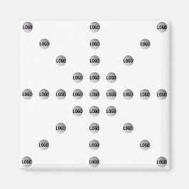 Ihr Logo oder jedes hochgeladene Bild | Star Patte Magnet