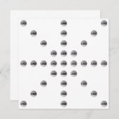 Ihr Logo oder jedes hochgeladene Bild | Star Patte Mitteilungskarte (Vorne/Hinten)