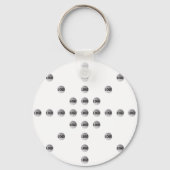 Ihr Logo oder jedes hochgeladene Bild | Star Patte Schlüsselanhänger (Vorderseite)