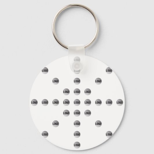 Ihr Logo oder jedes hochgeladene Bild | Star Patte Schlüsselanhänger (Rückseite)