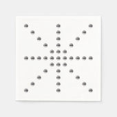 Ihr Logo oder jedes hochgeladene Bild | Star Patte Serviette (Vorderseite)