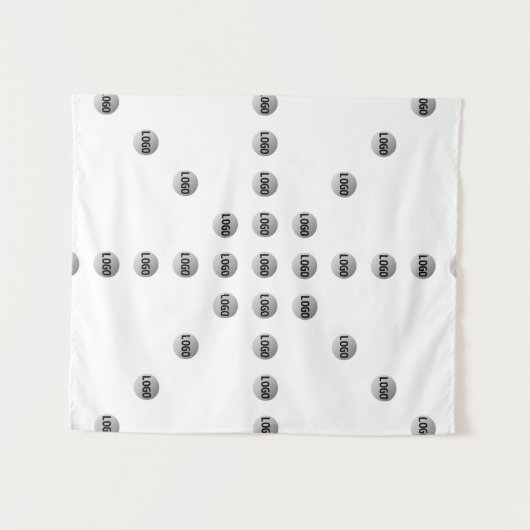 Ihr Logo oder jedes hochgeladene Bild | Star Patte Wandteppich (Vorderseite (Horizontal))