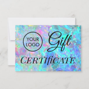 Ihr Logo Opal Geschenkgutschein