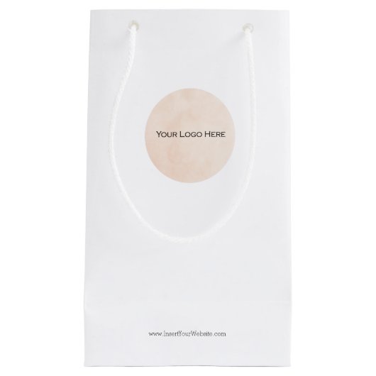 Ihr Logo Papier-Geschenkbeutel Kleine Geschenktüte (Vorderseite)