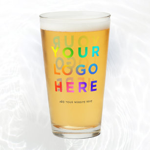 Ihr Logo Personalisierte Bierbrille 16oz Jede Farb Glas
