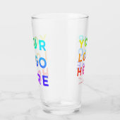 Ihr Logo Personalisierte Bierbrille 16oz Jede Farb Glas (Rechts)
