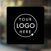 Ihr Logo | Platz für das Logo der Black Business C Fensteraufkleber
