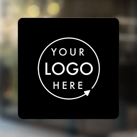 Ihr Logo | Platz für das Logo der Black Business C Fensteraufkleber