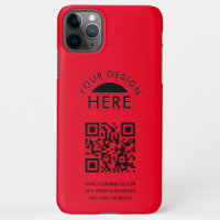 Ihr Logo & QR Code Geschäftswerbung iPhone Cas