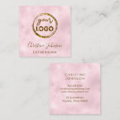 Ihr Logo Quadratische Visitenkarte (Vorne/Hinten)