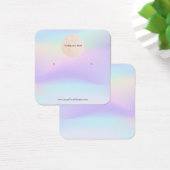 Ihr Logo-Rainbow-HolographicLight-Earring-Display (Schreibtisch)