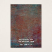 Ihr Logo Red Blue Grunge Holder Display (Rückseite)