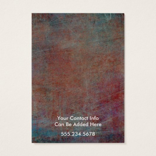 Ihr Logo Red Blue Grunge Holder Display (Rückseite)