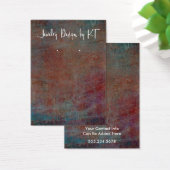 Ihr Logo Red Blue Grunge Holder Display (Schreibtisch)