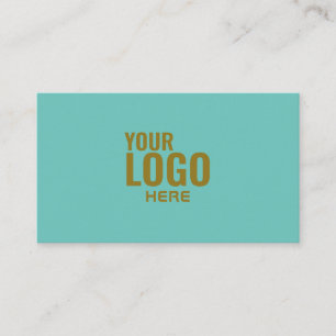 Ihr Logo Schwarzweiß-Folie Modernes Unternehmen Visitenkarte