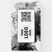 Ihr Logo Smokey Gothic Monochrome Banner (Vertikal)