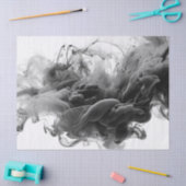 Ihr Logo Smokey Gothic Monochrome Seidenpapier (Basteln)