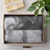 Ihr Logo Smokey Gothic Monochrome Seidenpapier (Geschenk)