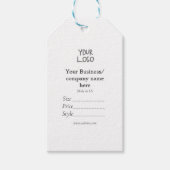 Ihr Logo Social Media QR-Code Geschenkanhänger (Vorderseite)