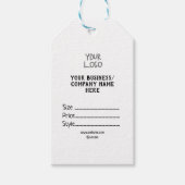 Ihr Logo Social Media QR-Code Geschenkanhänger (Vorderseite)