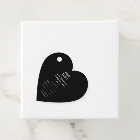 Ihr Logo Social Media QR-Code Geschenkanhänger (Beispiel)