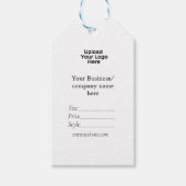 Ihr Logo Social Media QR-Code Geschenkanhänger (Vorderseite)