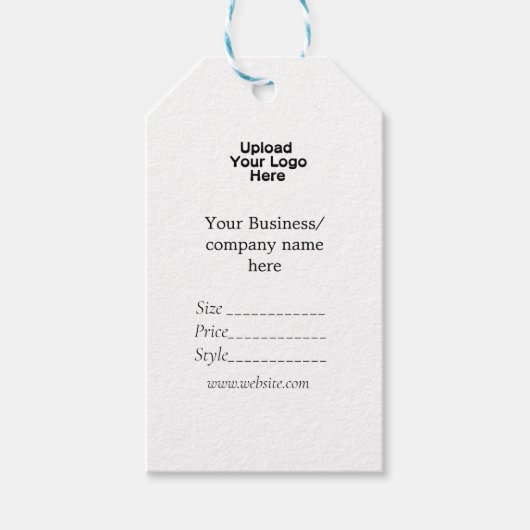 Ihr Logo Social Media QR-Code Geschenkanhänger (Vorderseite)