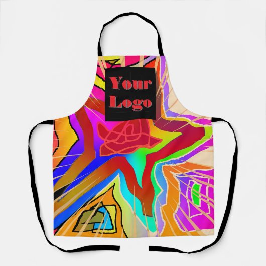 Ihr Logo-Star Schürze (Vorderseite)