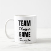 Ihr Logo Team Player Inspiration Business-Geschenk Kaffeetasse (Links)
