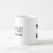 Ihr Logo Team Spirit Inspiration Office-Mitarbeite Kaffeetasse (Mittel)