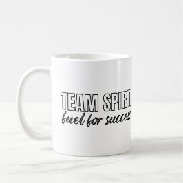 Ihr Logo Team Spirit Inspiration Office-Mitarbeite Kaffeetasse