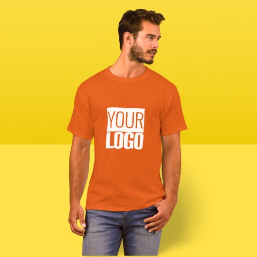 Ihr Logo Texas orange hinzufügen - T-Shirt