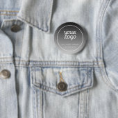 Ihr Logo & Text | Dunkler Grauverlauf Button (Beispiel)