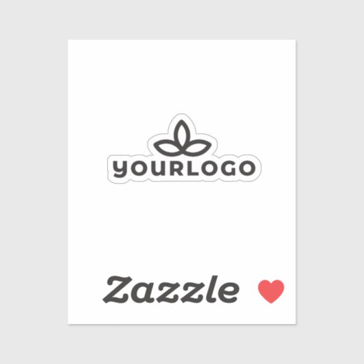 Ihr Logo-Umschlag Aufkleber (Blatt)