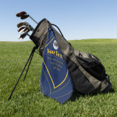 Ihr Logo und anpassbares Design Template Golfhandtuch (Gras)