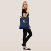 Ihr Logo und anpassbares Design Template Tasche (Am Model)