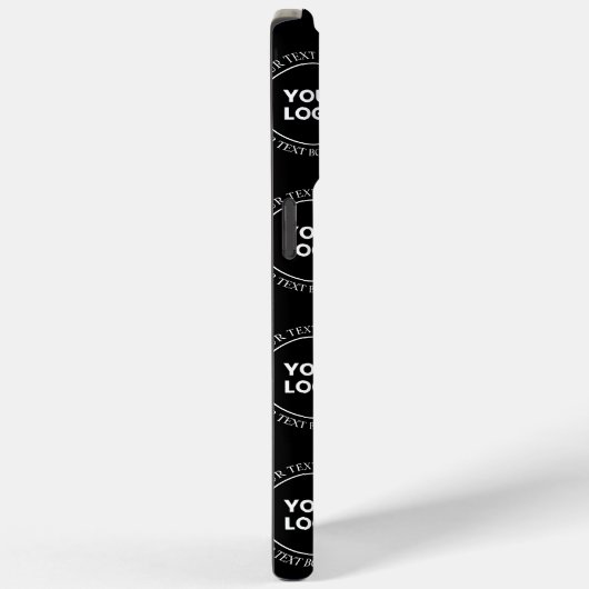 Ihr Logo und bearbeiteter Text | Wiederholmuster Case-Mate iPhone Hülle (Rückseite / Rechts)