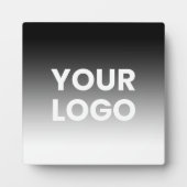 Ihr Logo und die moderne Farbskala Fotoplatte (Vorderseite)