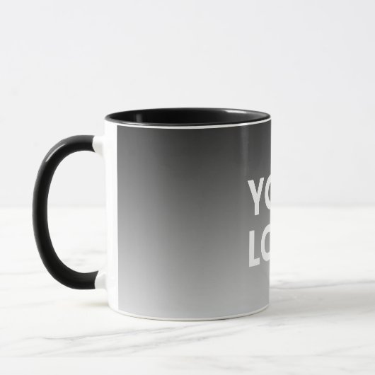 Ihr Logo und die moderne Farbskala Tasse (Links)