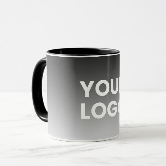 Ihr Logo und die moderne Farbskala Tasse (Vorderseite Links)