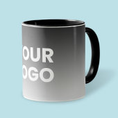 Ihr Logo und die moderne Farbskala Tasse