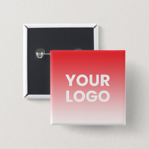 Ihr Logo und editierbarer Hintergrundfarbverlauf Button