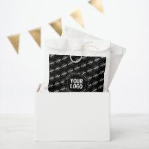 Ihr Logo und Ihr benutzerdefinierter Text mit Logo