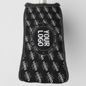 Ihr Logo und Ihr benutzerdefinierter Text mit Logo Golf Headcover (Rotieren 90)