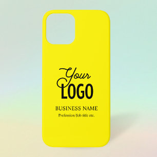 Ihr Logo und Ihr Firmenname usw. Gelb Case-Mate iPhone Hülle
