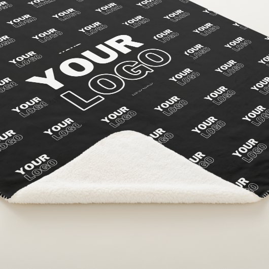 Ihr Logo und Ihr mehrfarbiges Logo im Hintergrund  Sherpadecke (3/4)