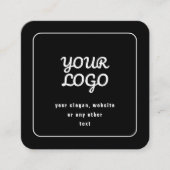 Ihr Logo und Ihr Slogan oder ein anderer Text | Sc Begleitkarte (Vorderseite)