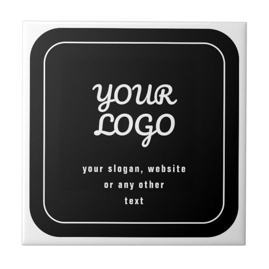 Ihr Logo und Ihr Slogan oder ein anderer Text | Sc Fliese (Vorderseite)