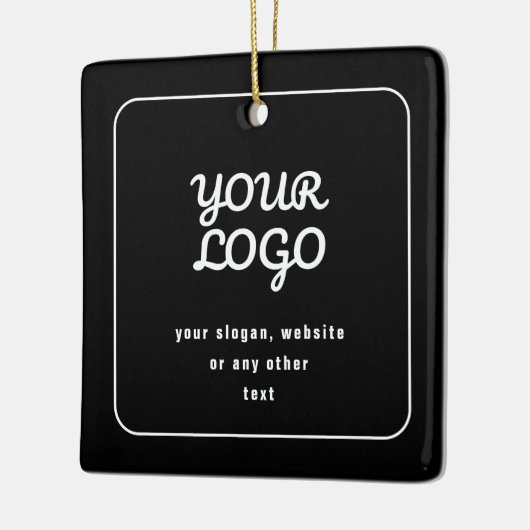 Ihr Logo und Ihr Slogan oder ein anderer Text | Sc Keramikornament (Links)